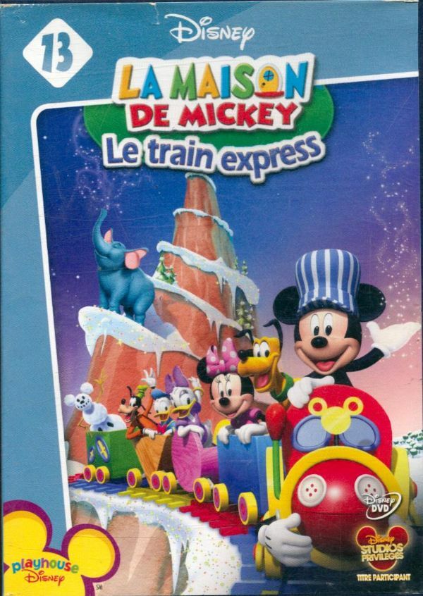 La Maison de Mickey-13-Le Train Express - Inconnu - DVD
