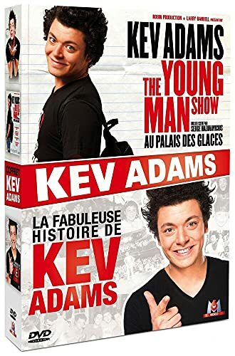 The Young Man Show au Palais des Glaces + La Fabuleuse Histoire de Kev Adams - Serge Hazanavicius - DVD