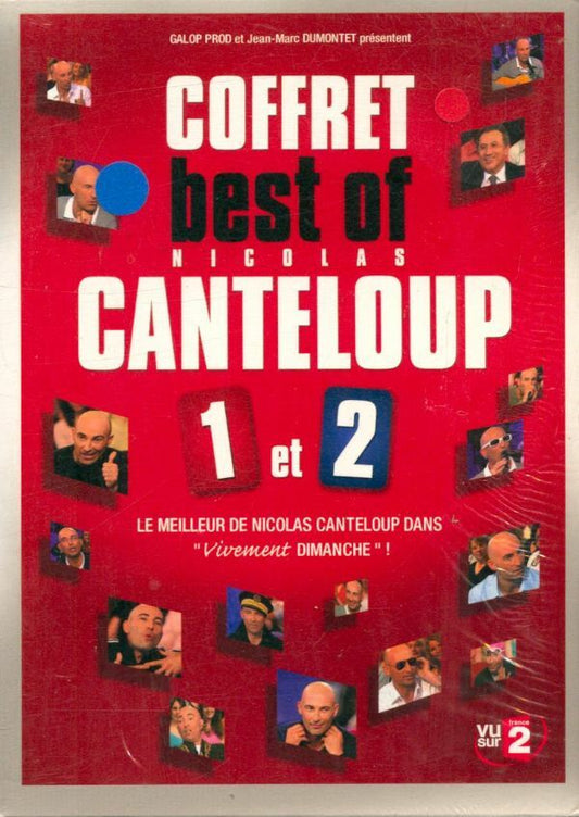 Coffret best of Nicolas Canteloup Vol 1 et Vol 2 - Le meilleur de Nicolas Canteloup dans Vivement Dimanche - Inconnu - DVD