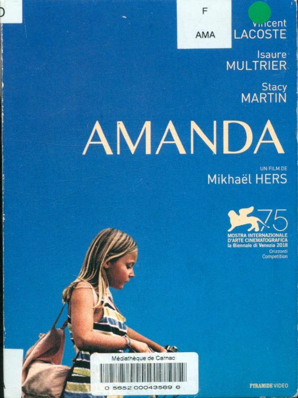 Amanda - Mikhaël Hers - DVD