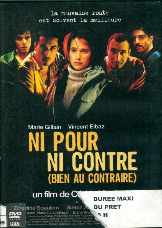 Ni pour ni contre (bien au contraire) - Inconnu - DVD