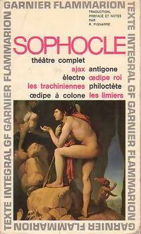 Théâtre complet : Ajax / Antigone / Electre / Oedipe Roi / Les tachiniennes / Philotecte / Oedipe à Colone / Les limiers - Sophocle - Livre