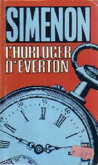 L'horloger d'Everton - Georges Simenon - Livre