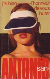 J'ai bien l'honneur de vous buter - San-Antonio - Livre