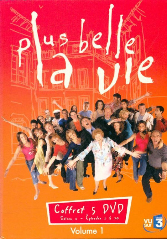Plus belle la vie vol 1 - Coffret 5 Dvd (épisodes 1 à 30) - Michel Hassan, Charlie Beletteau - DVD