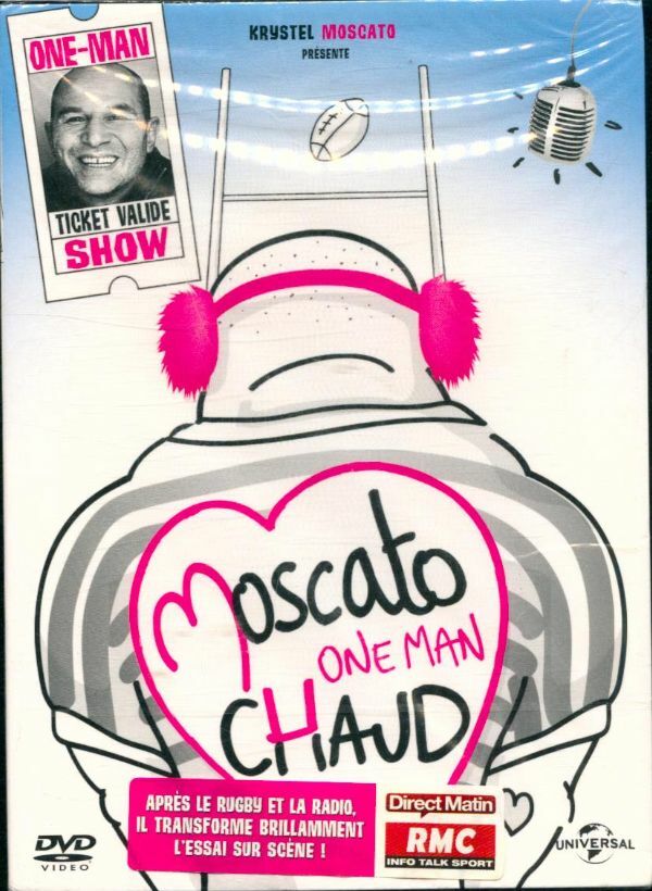 Vincent Moscato - One man chaud - Philippe Dajoux - DVD