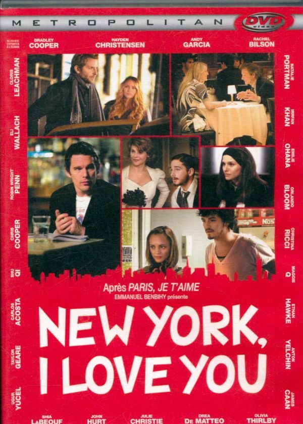 New-York I Love You - Brett Ratner, Joshua Marston, Fatih Akin, Yvan Attal, Allen Hughes, Shekhar Kapur, Mira Nair, Randall Balsmeyer, Shunji Iwai, Wen Jiang, Natalie Portman - DVD