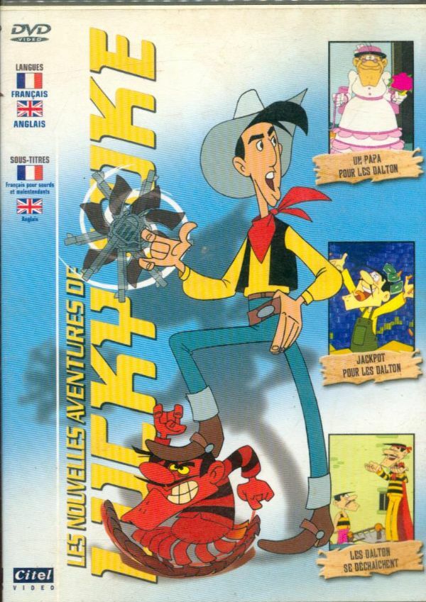 Lucky Luke - Vol.1 : Un papa pour les Daltons - Olivier Jean-Marie - DVD