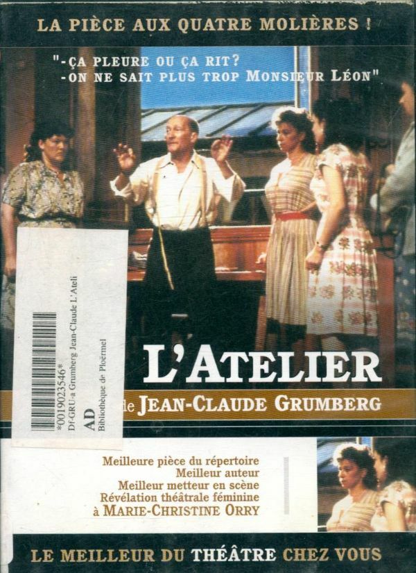 L'atelier - Tarta, Alexandre - DVD