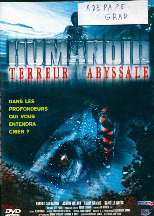 HUMANOIDE terreur abyssale - Inconnu - DVD