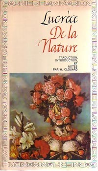 De la nature - Lucrèce - Livre