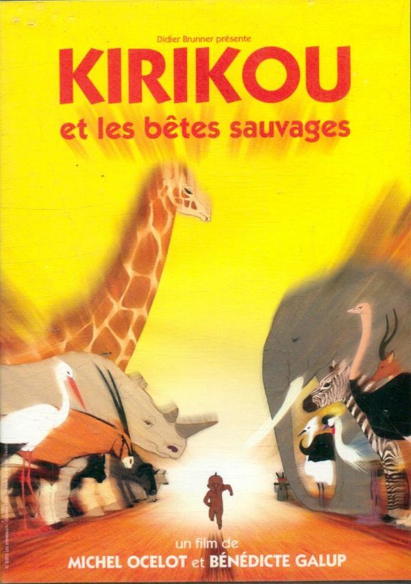 Kirikou et Les bêtes Sauvages - Michel Ocelot, Bénédicte Galup - DVD