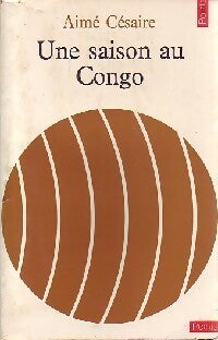 Une saison au Congo - Aimé Césaire - Livre