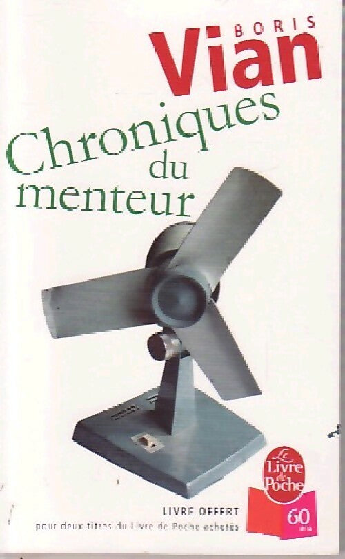 Chroniques du menteur - Boris Vian - Livre