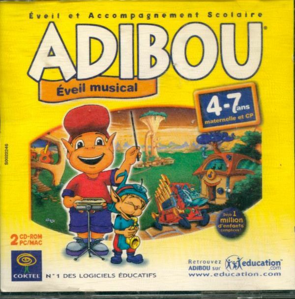 Adibou - Eveil musical -  - CD