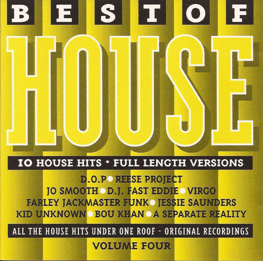 Best Of House Volume 4 - Various Artist - CD