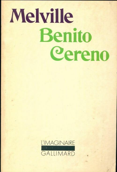 Benito Cereno et autres contes de la Véranda - Herman Melville - Livre