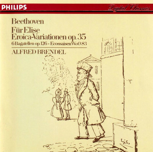 Beethoven - Für Elise / Eroica-Variationen, alfred brendel - Beethoven, alfred brendel - CD