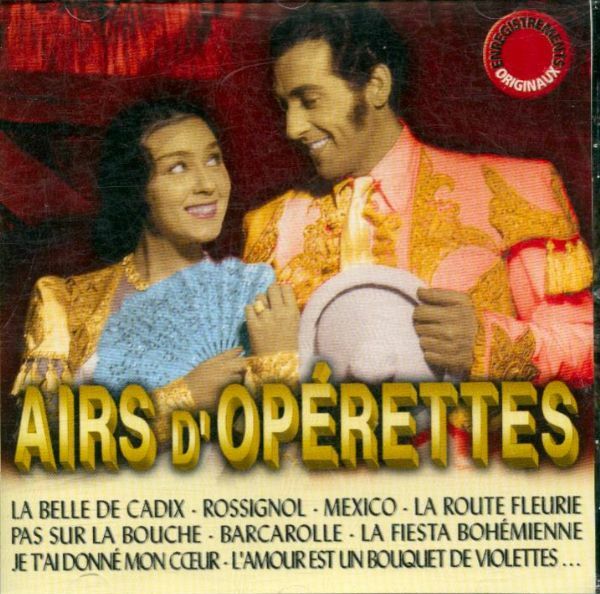 Airs d'Operettes - Artistes Divers - CD