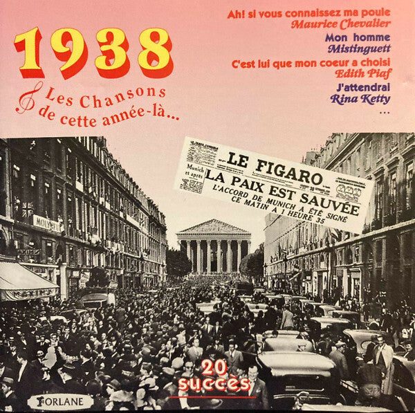 Les Chansons de Cette Année-la...1938 - Artistes Divers - CD