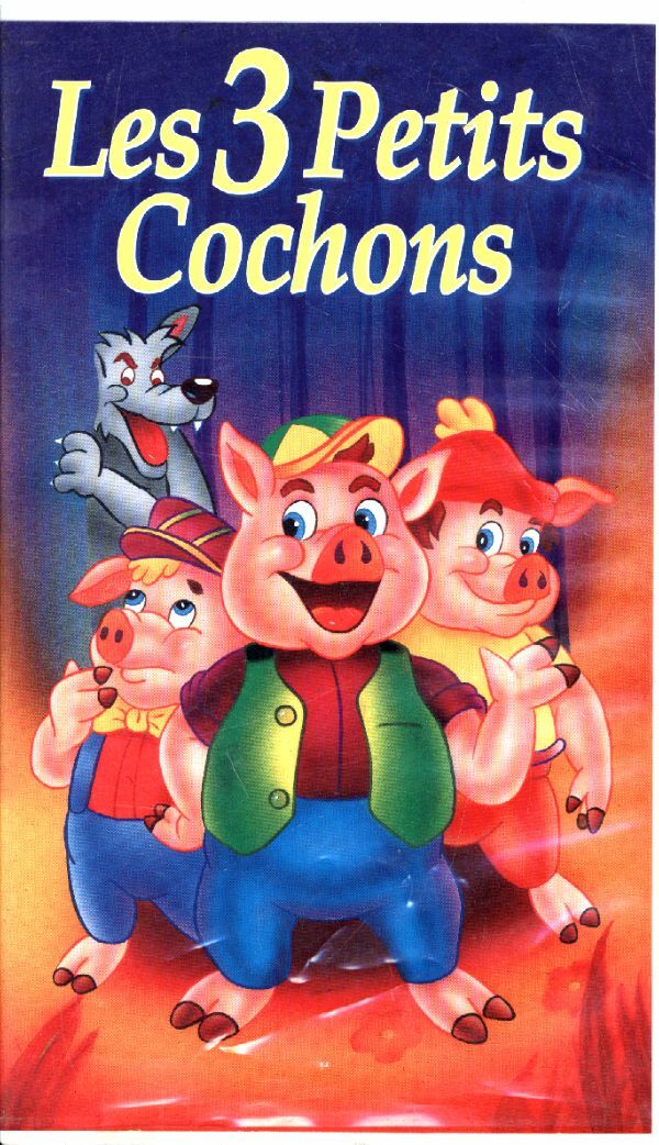 Les 3 petits cochons - Inconnu - VHS