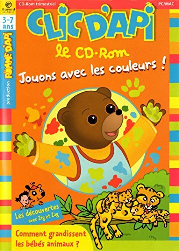 CLIC D'API le CD-ROM jouons avec les couleurs ! - Comment grandissent les bébés animaux ?- - Inconnu - DVD