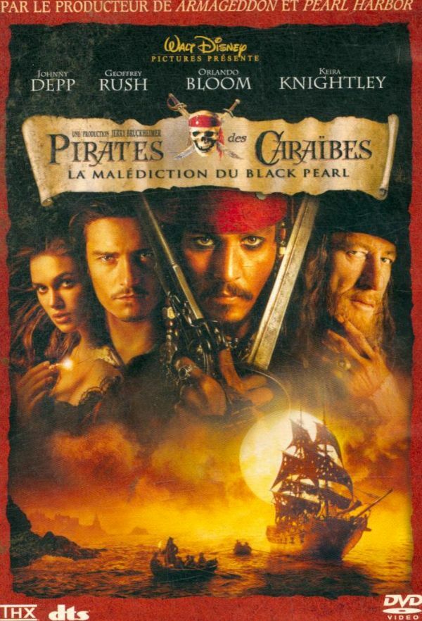 Pirates des Caraïbes - La Malédiction du Black Pearl - Gore Verbinski - DVD