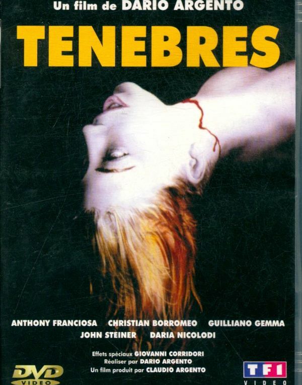 Ténèbres - Dario Argento - DVD