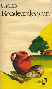 Rondeur des jours - Jean Giono - Livre