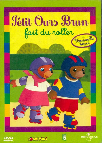Petit Ours brun fait du roller - Daniele Bour - DVD