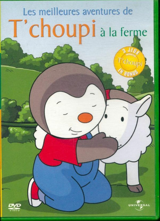 Les Meilleures Aventures de T'choupi à la Ferme - Jean-Luc François - DVD