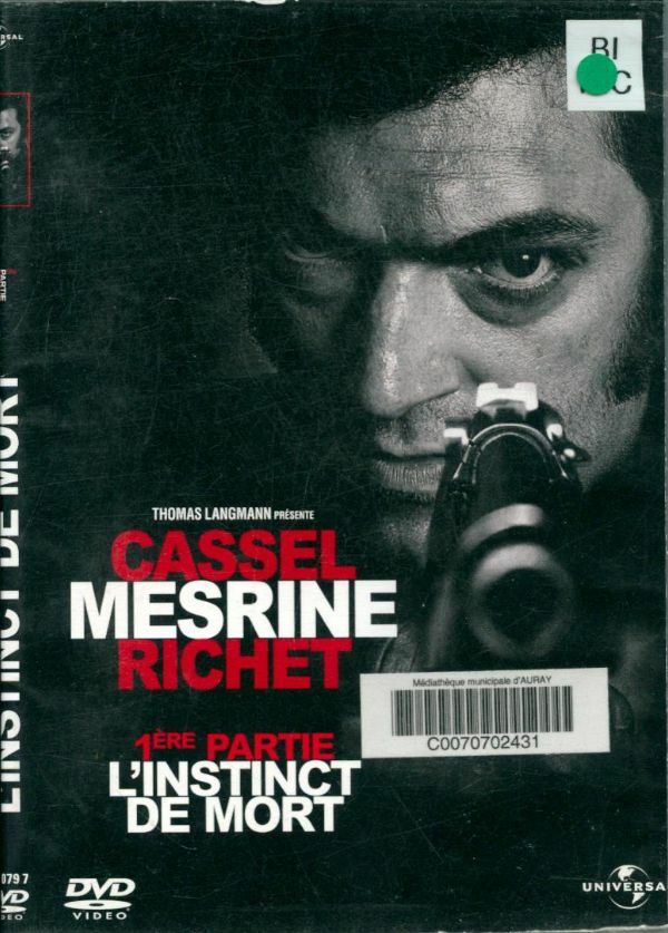 Mesrine-1ère Partie-L'instinct de Mort - Jean-François Richet - DVD