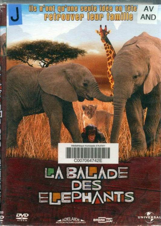 La balade des éléphants - elephant tales - Mario Andreacchio - DVD