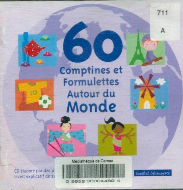 60 Comptines Et Formulettes Autour du Monde - Compilation - CD