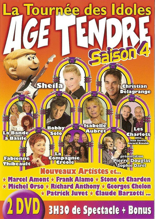 Various - Age Tendre... La Tournée Des Idoles Vol.4 - Various - DVD