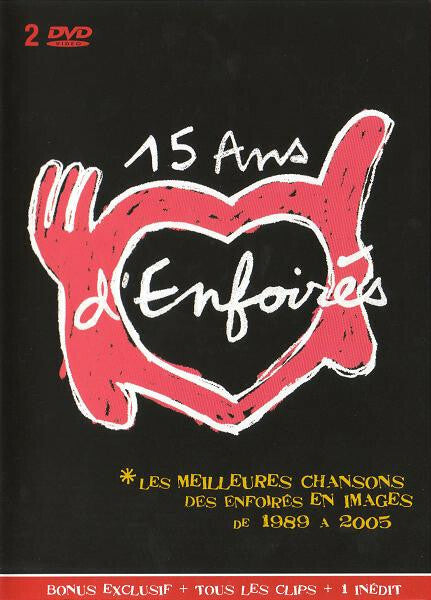 Les Enfoirés - 15 Ans D'Enfoirés (2 DVD) - Les Enfoirés - DVD