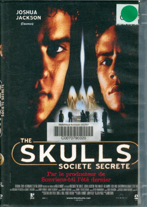 The Skulls : Societe secrete - Inconnu - DVD