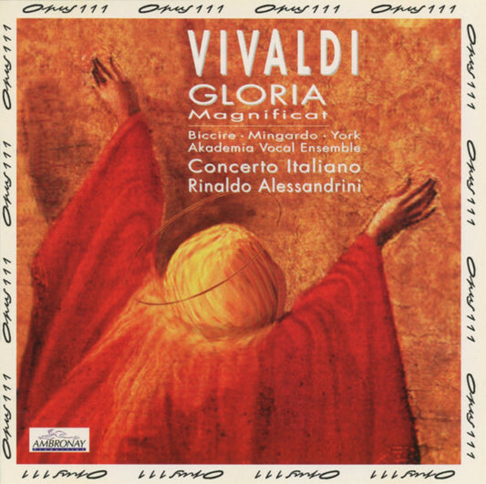 Vivaldi, Akademia - Ensemble Vocal Regional Champagne & Ardenne, Concerto Italiano, Rinaldo Alessandrini - Gloria Magnificat - Vivaldi, Akademia - CD