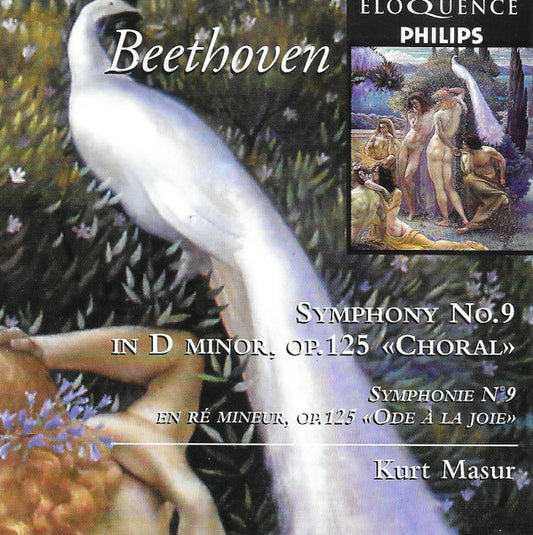 Beethoven, Kurt Masur - Symphony N° 9 En Ré Mineur, Op.125 Choral - Beethoven, Kurt Masur - CD