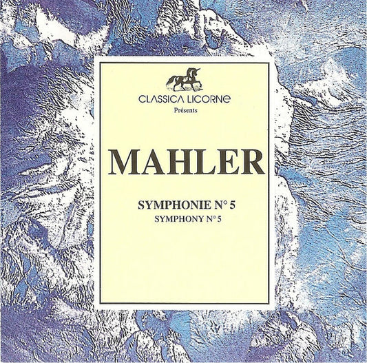 Mahler - Symphony N° 5 - Mahler - CD