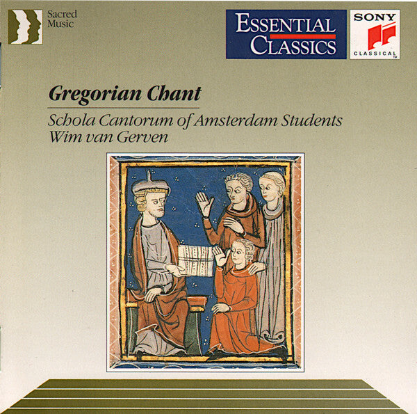 Schola Cantorum Of Amsterdam Students - Wim van Gerven - Gregorian Chant : The Ecclesiastical Year In Gregorian Chant - Schola Cantorum Of Amsterdam Students - CD