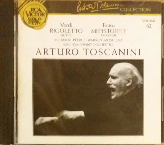 NBC Symphony Orchestra, Toscanini - Mefistofele / I Lombardi / Rigoletto (Excerpts) - Arturo Toscanini, Verdi - CD