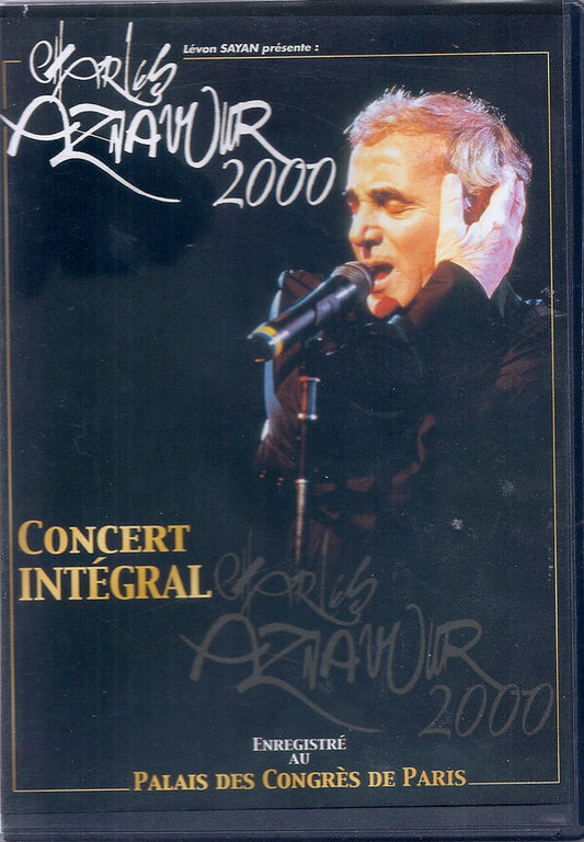 Charles Aznavour - 2000 (Concert Intégral) - Charles Aznavour - DVD