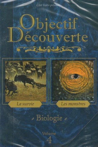 Objectif Découverte Biologie, tome 4 : La Survie, les Monstres - Inconnu - DVD