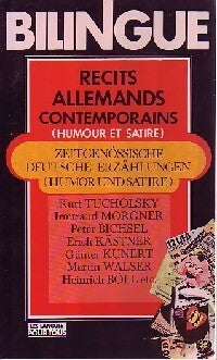 Récits allemands contemporains (bilingue) - Collectif - Livre