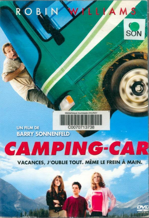 Camping Car - Barry Sonnenfeld, Robin Williams, Cheryl Hines, Joanna 'JoJo' Levesque, Josh Hutcherson, Jeff Daniels, Kristin Chenoweth - DVD
