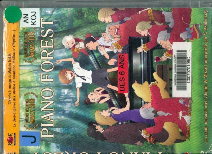Piano Forest - Inconnu - DVD