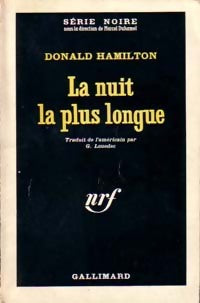 La nuit la plus longue - Donald Hamilton - Livre