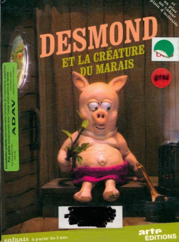 Desmond et la créature du Marais - Magnus Carlsson - DVD