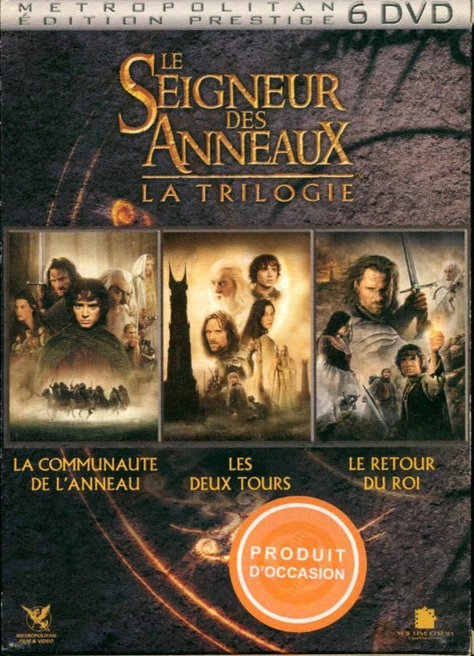 Le Seigneur des Anneaux : La Trilogie - La Communauté de l'Anneau / Les Deux Tours / Le Retour du Roi - Metroplolitan Edition Prestige (6 DVD) - Peter Jackson - DVD